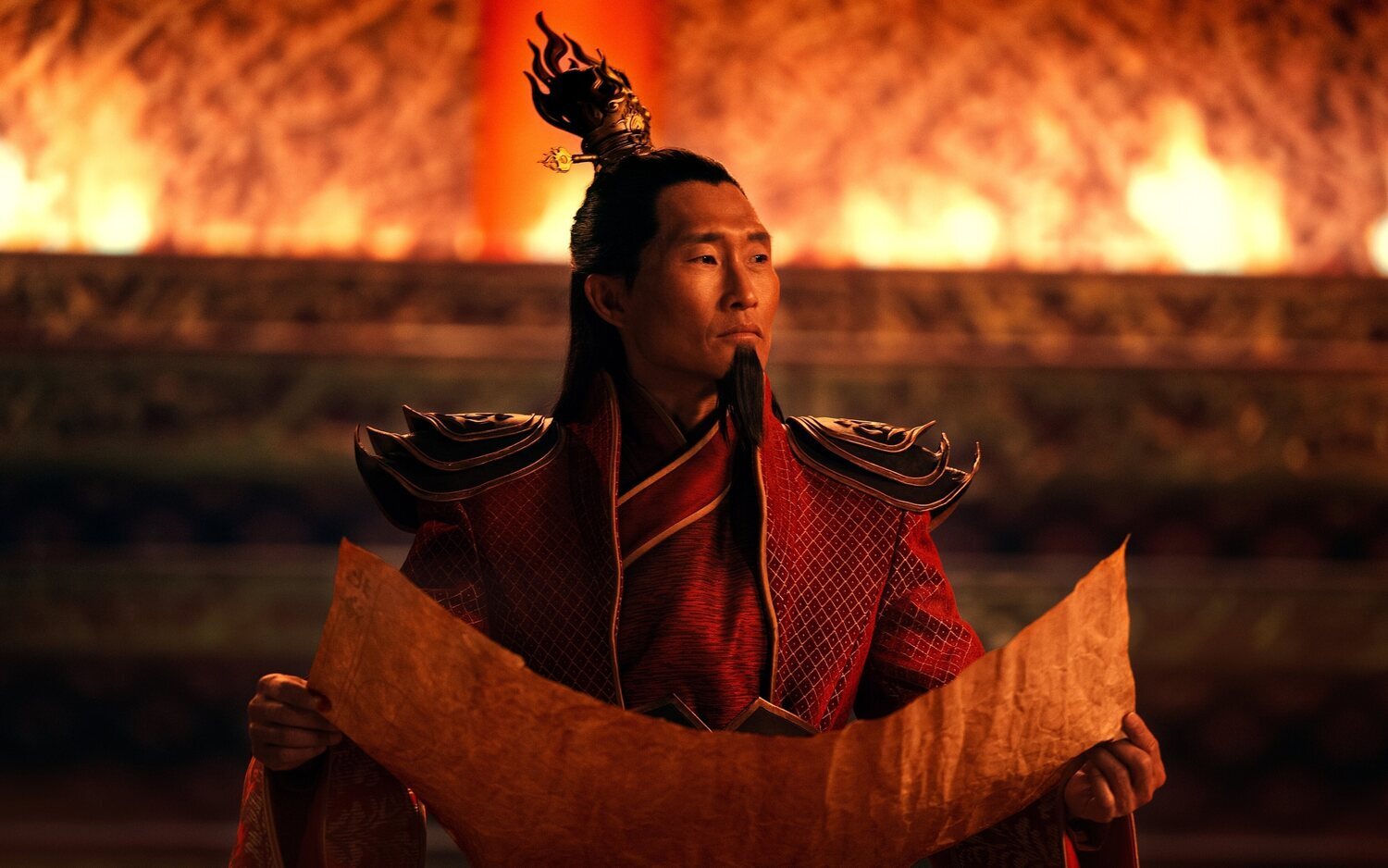 Daniel Dae Kim como el Señor del Fuego Ozai en 'Avatar: La leyenda de Aang'