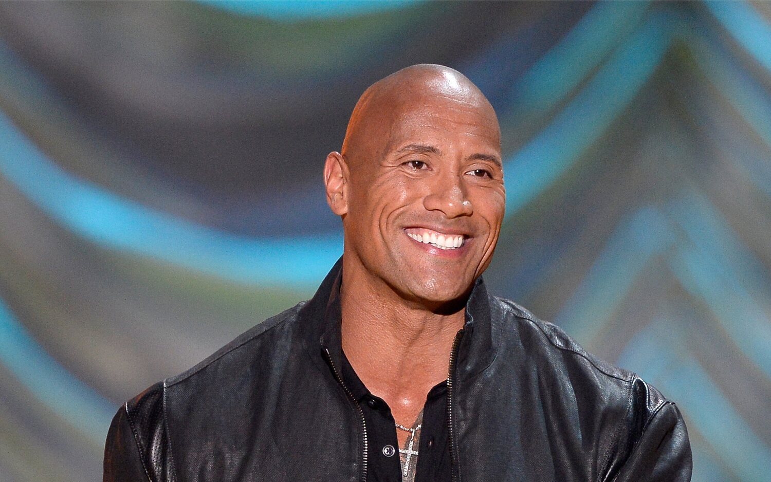 Dwayne Johnson durante la ceremonia de los MTV Movie Awards 2015