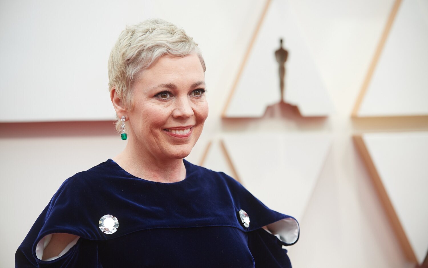 Olivia Colman en la 92ª edición de los Oscar