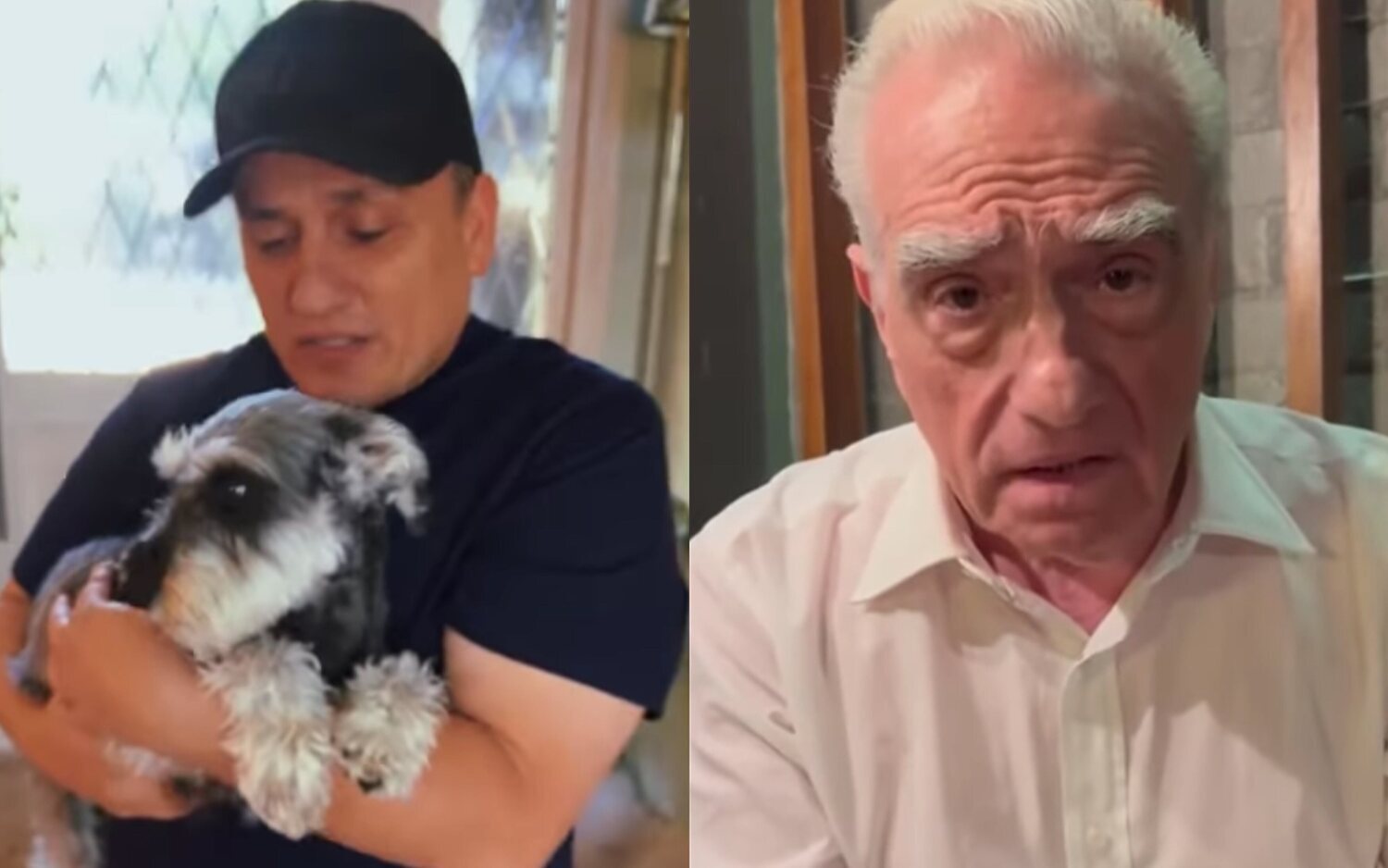 Joe Russo y Martin Scorsese en vídeos de Instagram