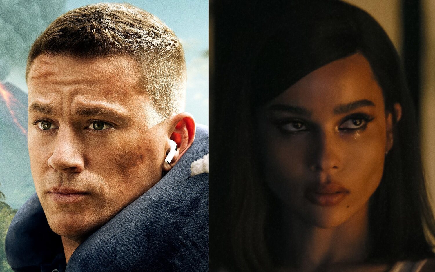 Channing Tatum en 'La ciudad perdida' y Zoe Kravitz en 'The Batman'