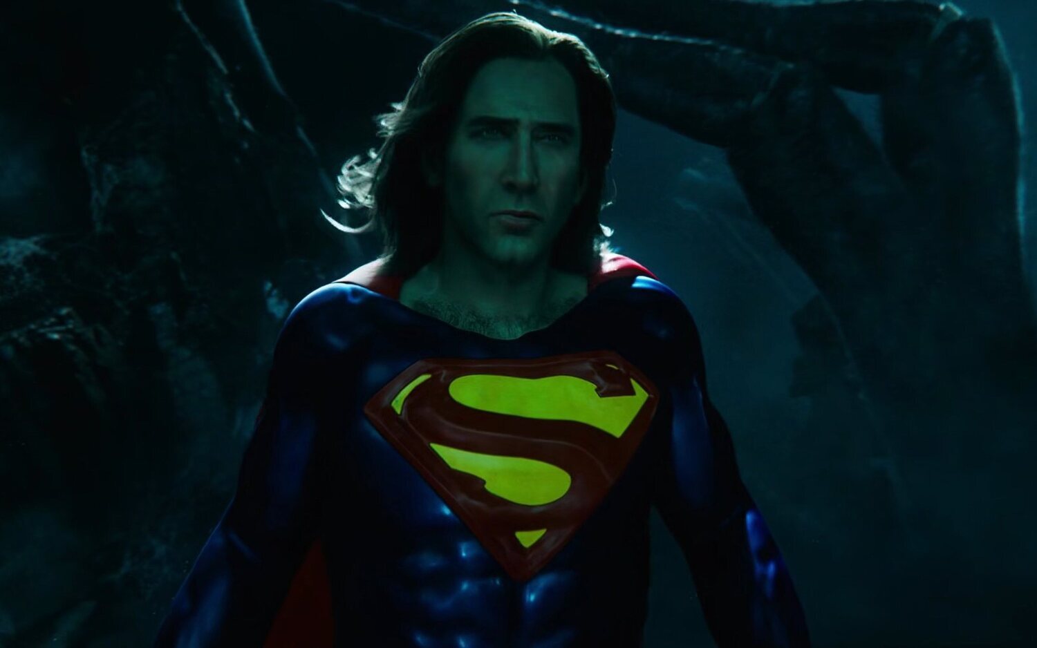 Nicolas Cage como Superman en 'Flash'