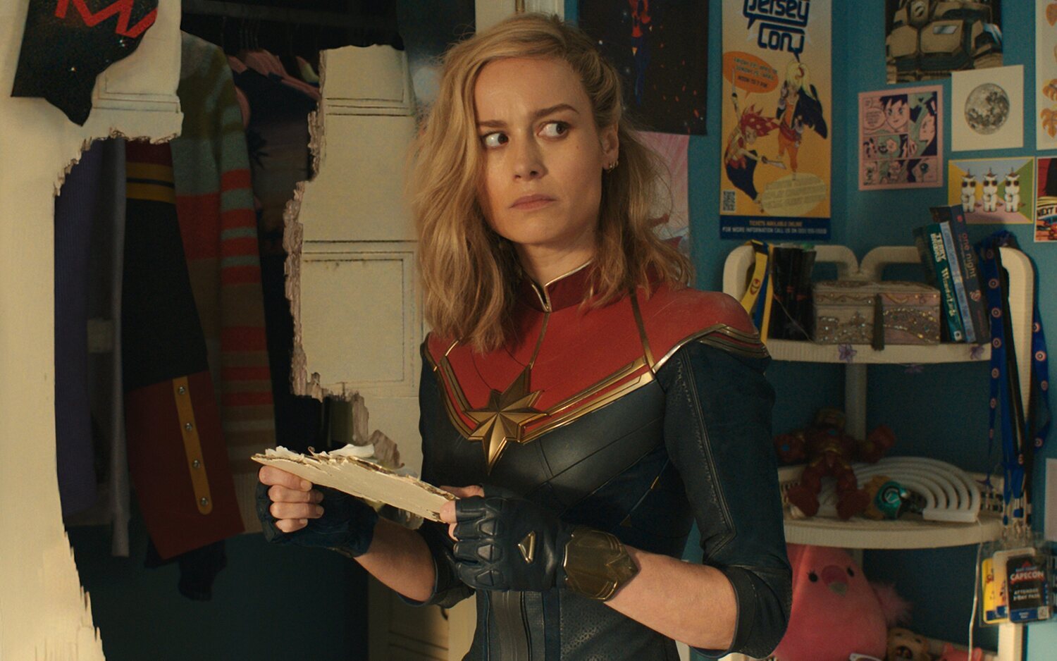 Brie Larson como Carol Danvers en 'The Marvels'