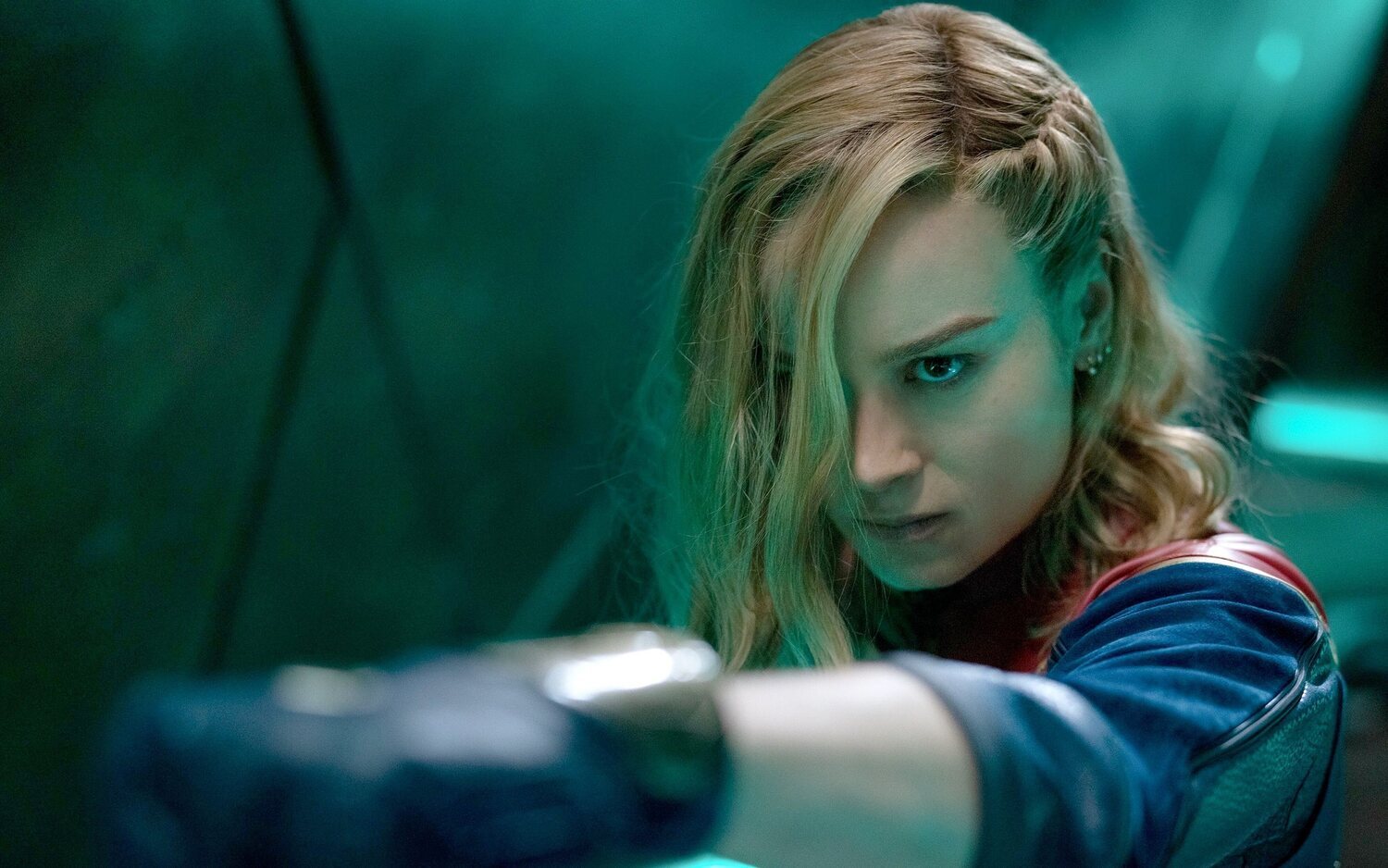 Brie Larson como Capitana Marvel en 'The Marvels'