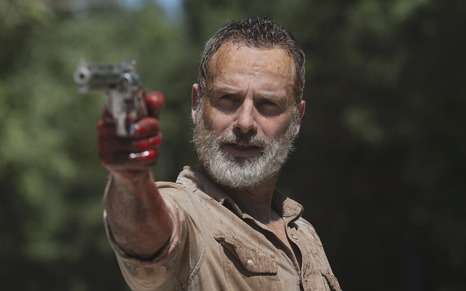 Andrew Lincoln como Rick Grimes en 'The Walking Dead'