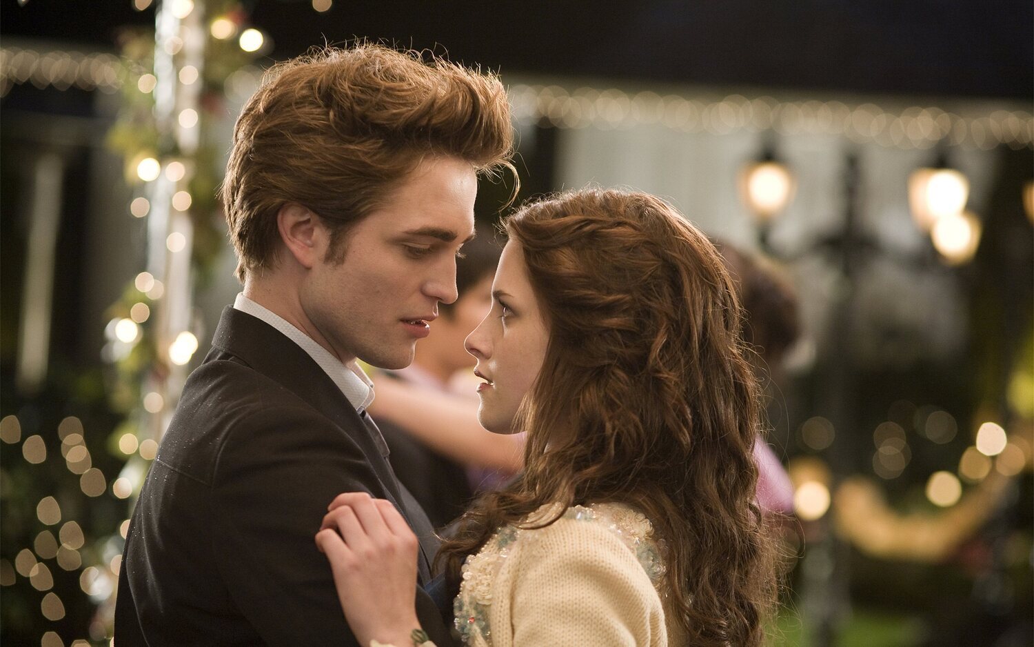 Bella y Edward en la película 'Crepúsculo'