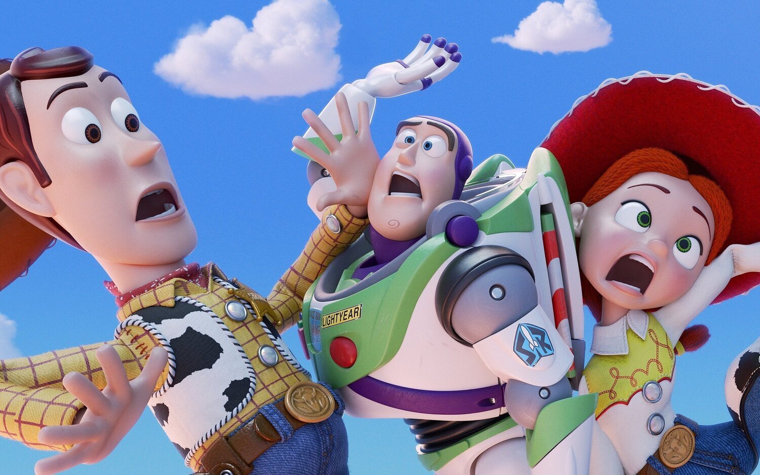 Woody, Buzz Lightyear y Jessie de 'Toy Story 4'