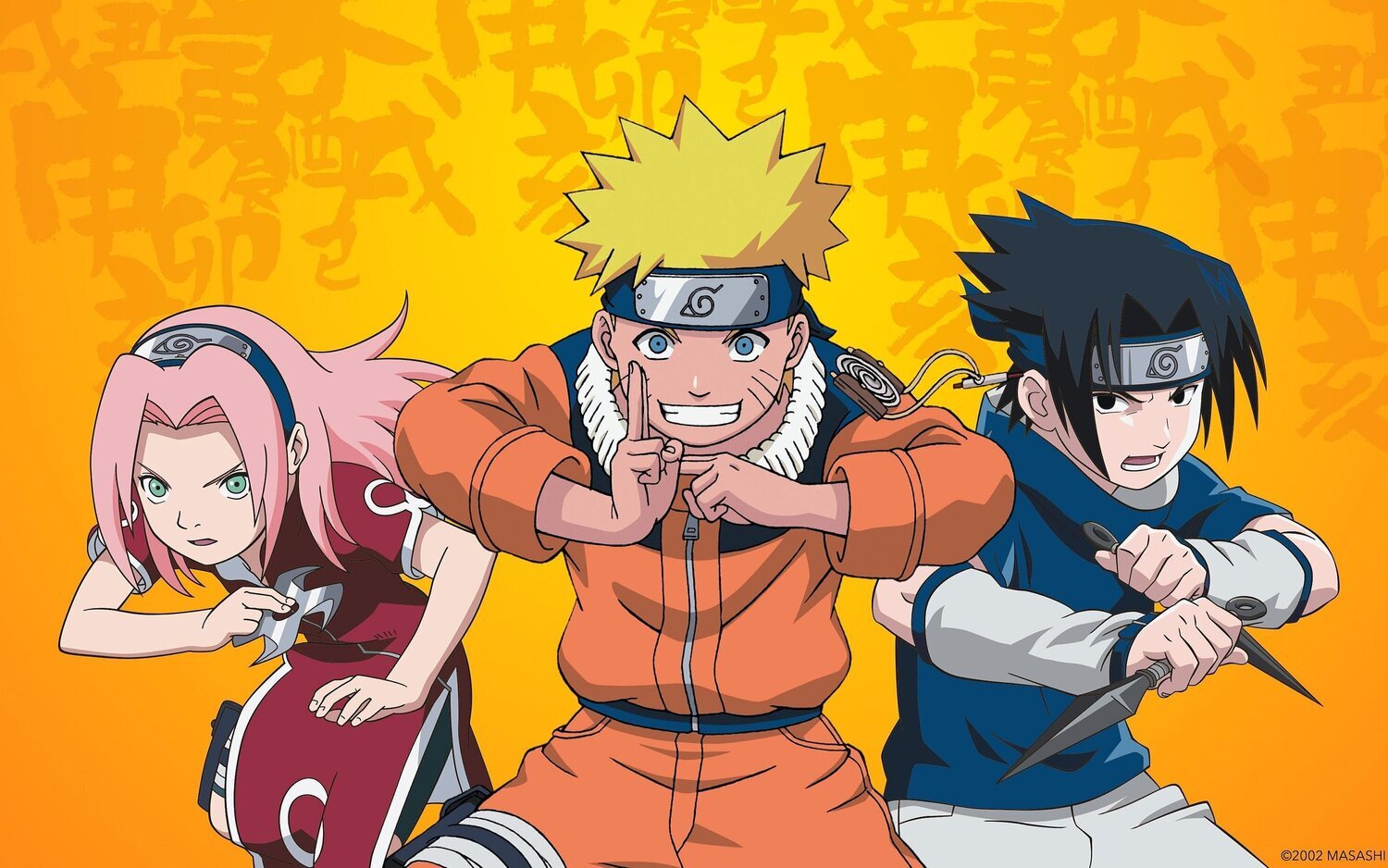 Los protagonistas de 'Naruto'