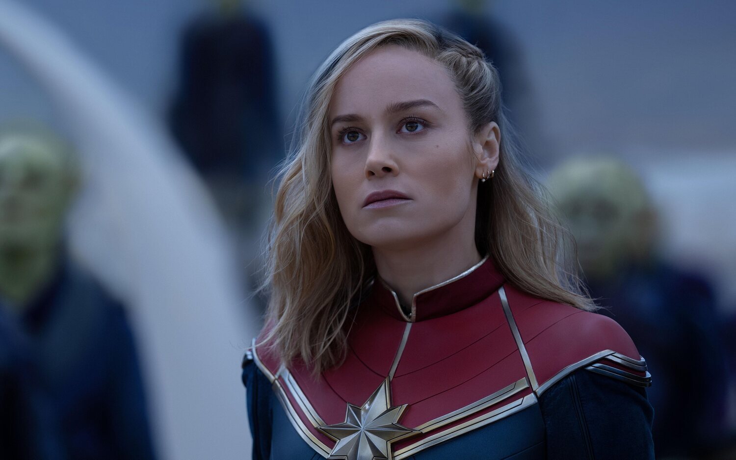 Brie Larson como Carol Danvers en 'The Marvels'