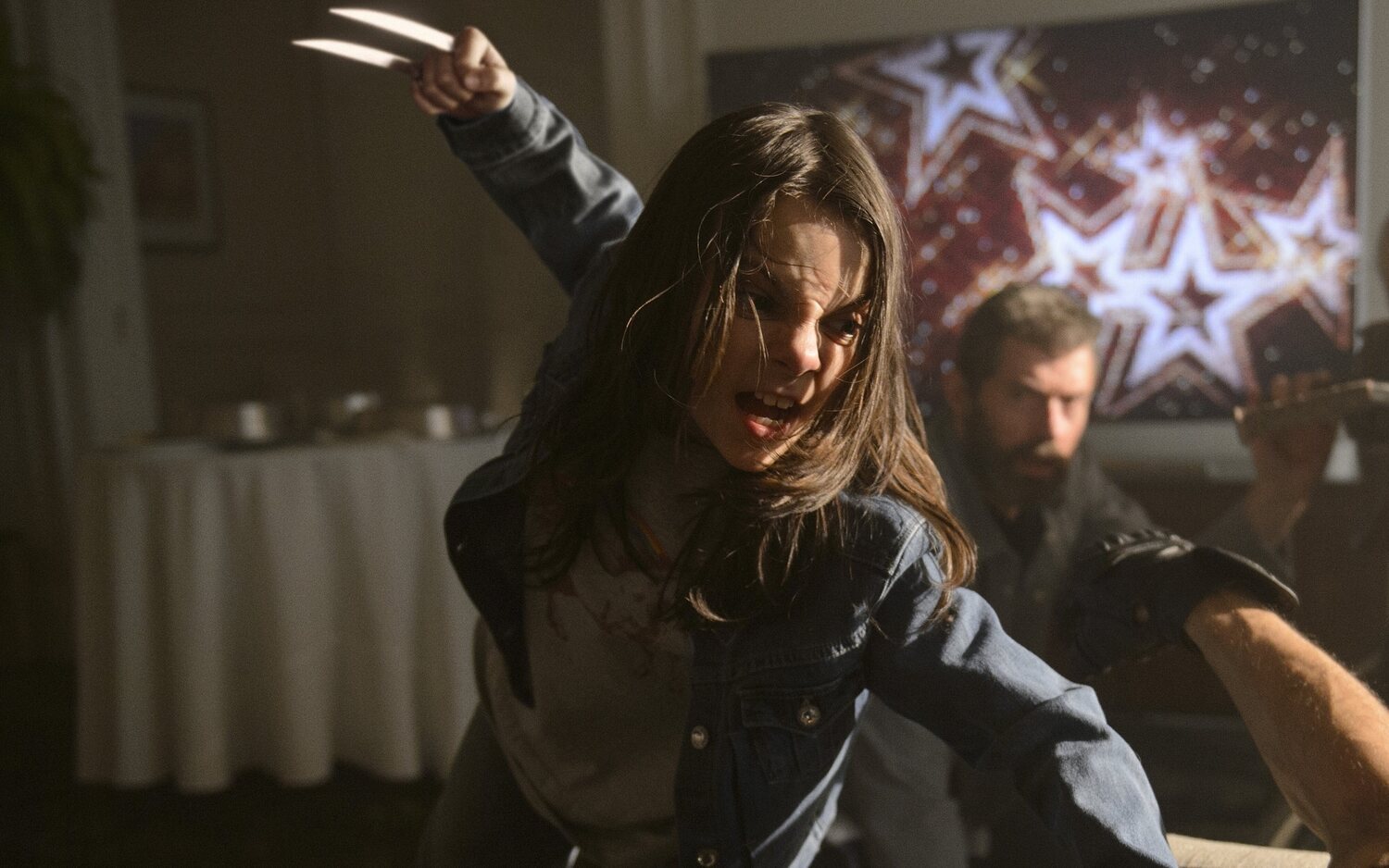 Dafne Keen como X-23 en 'Logan'