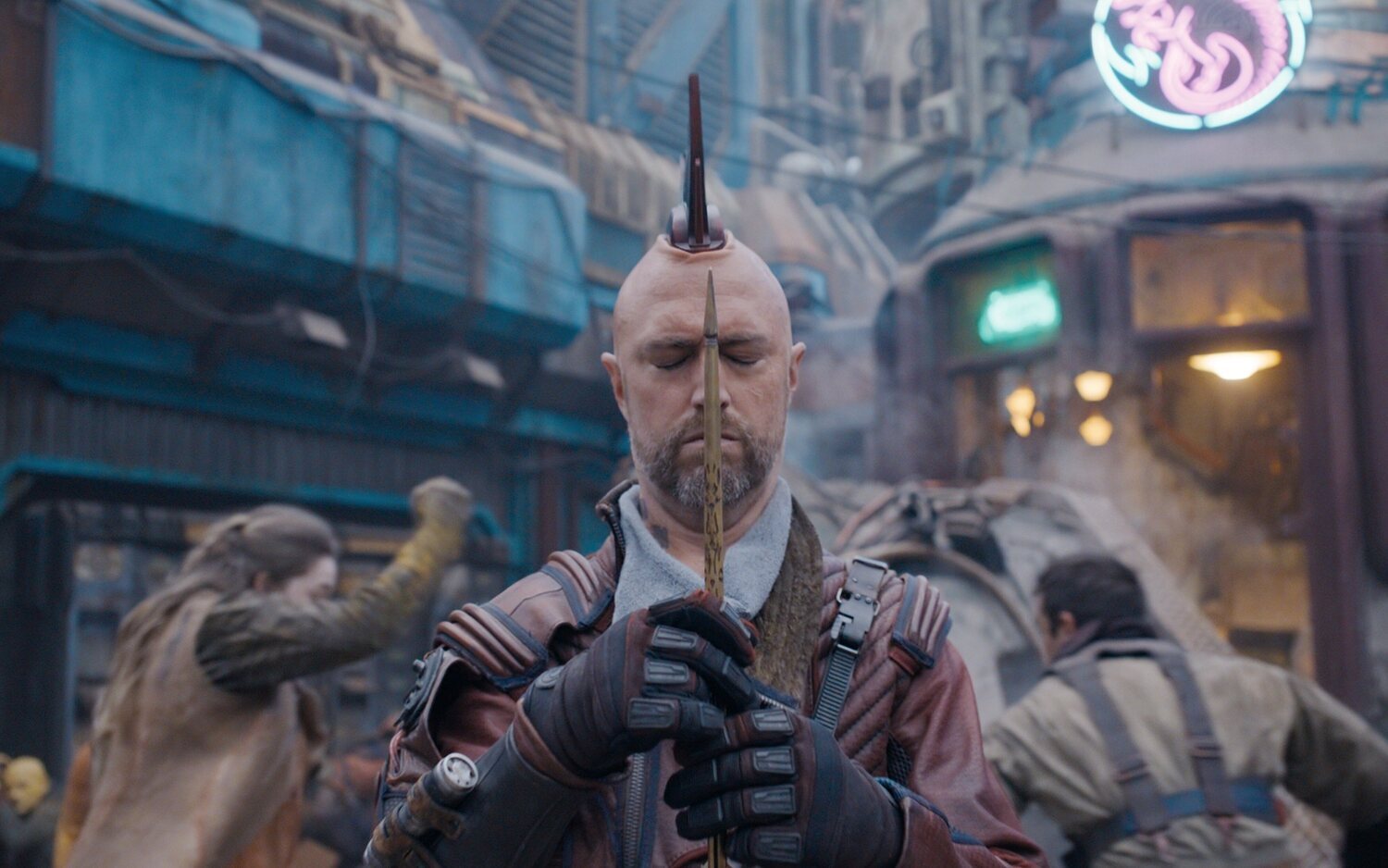 Sean Gunn como Kraglin en 'Guardianes de la Galaxia Vol. 3'