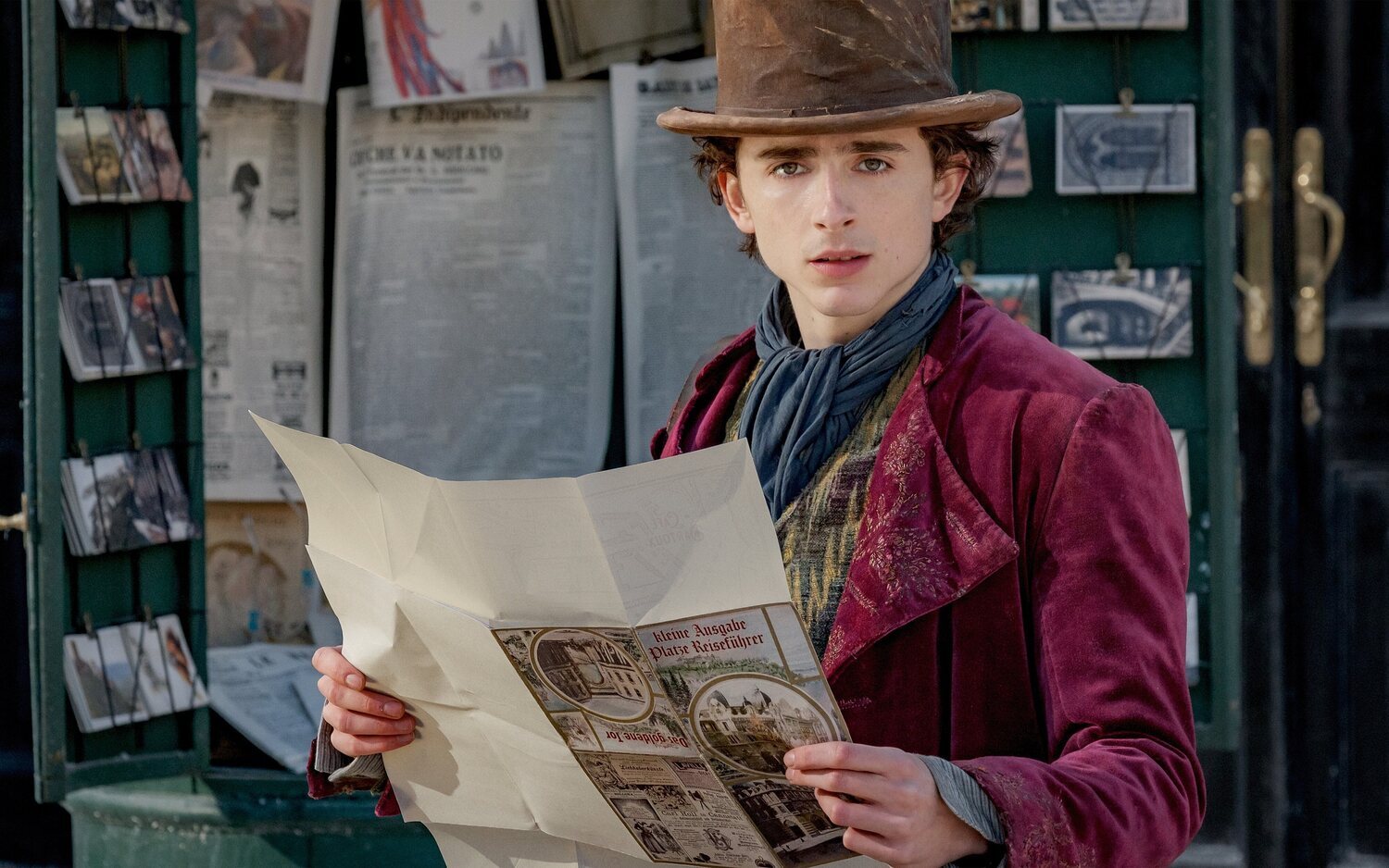 Timothée Chalamet en 'Wonka'