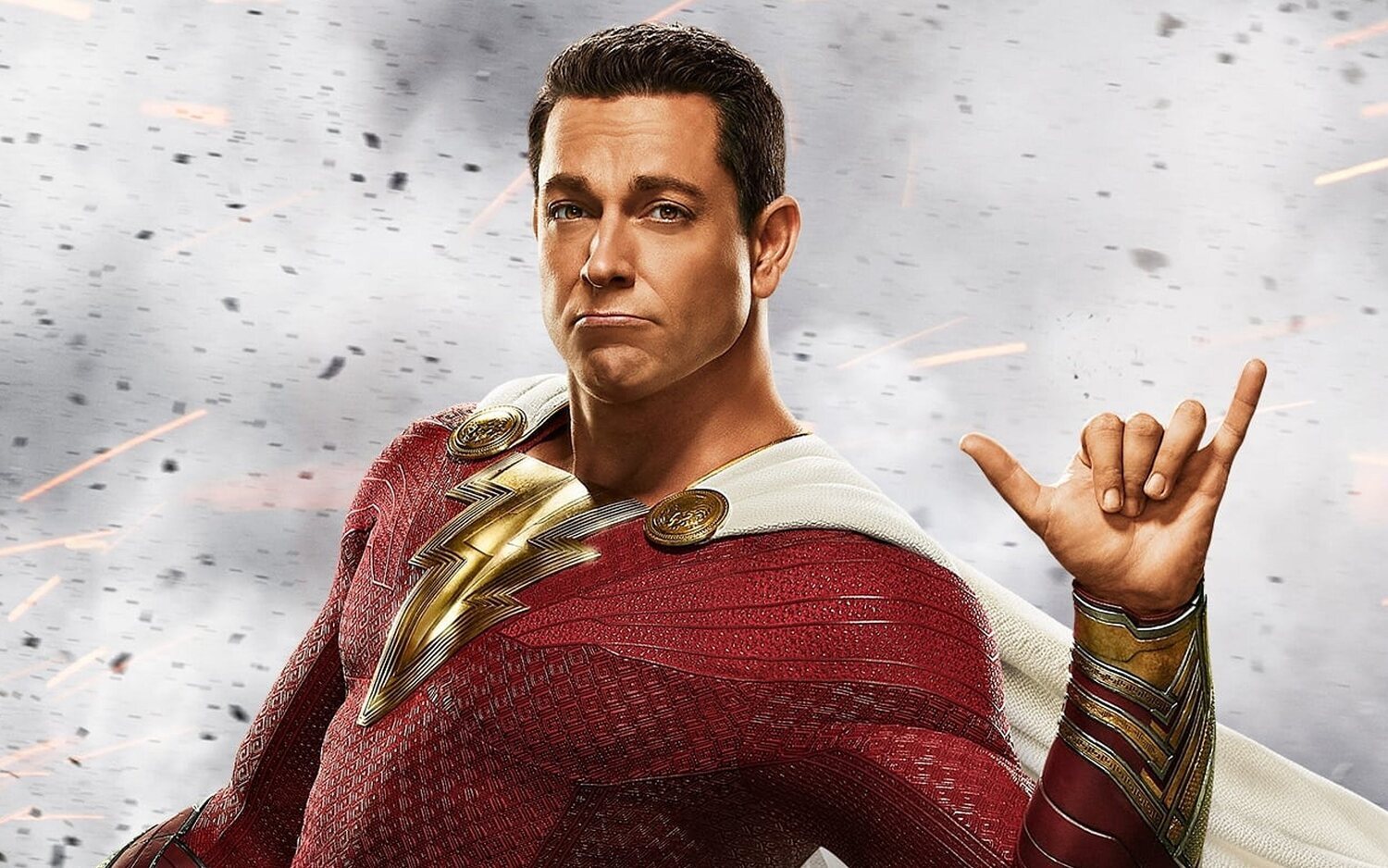 Zachary Levi como Shazam en '¡Shazam! La furia de los dioses'