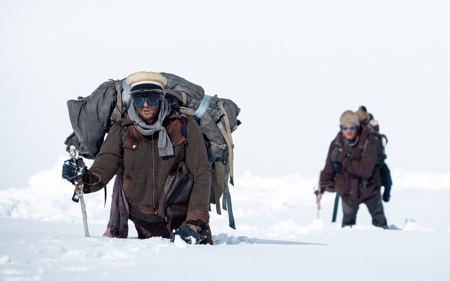 El rodaje de 'La sociedad de la nieve' fue muy duro