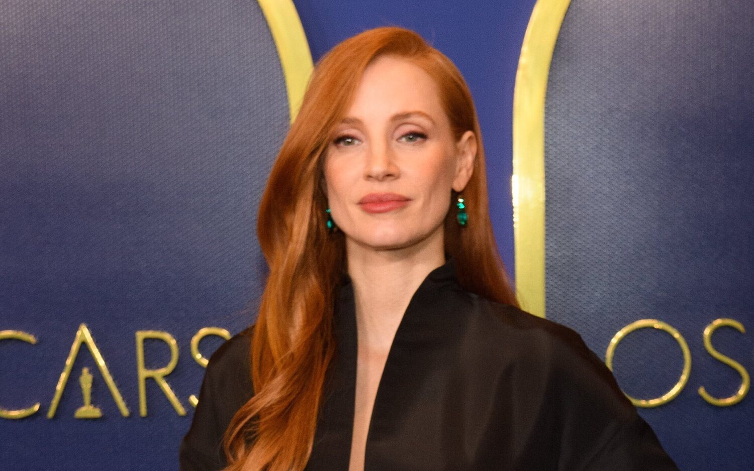 Jessica Chastain en los Oscar 2022