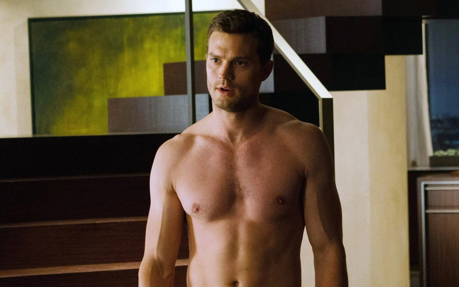 Jamie Dornan como Christian Grey en la saga 'Cincuenta sombras de Grey'