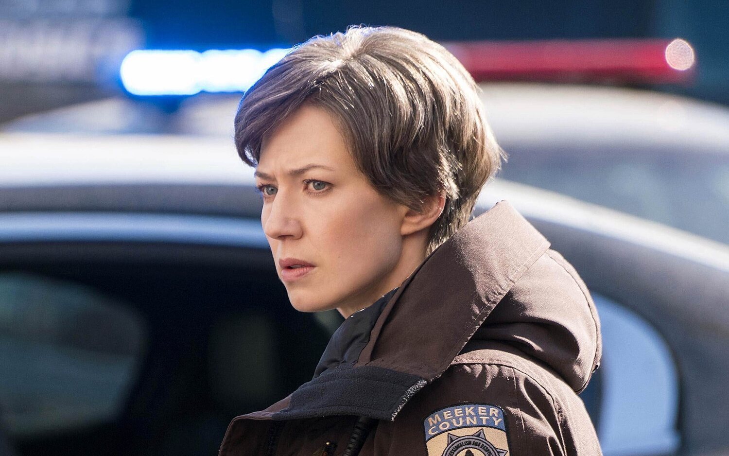 Carrie Coon como la jefa de policía Gloria Burgle en la temporada 3 de 'Fargo'