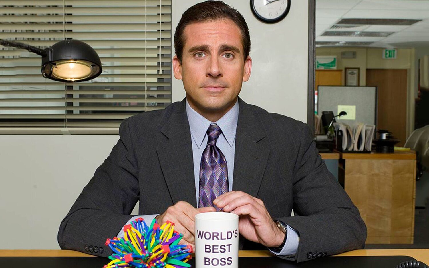 Steve Carell como Michael Scott en 'The Office'