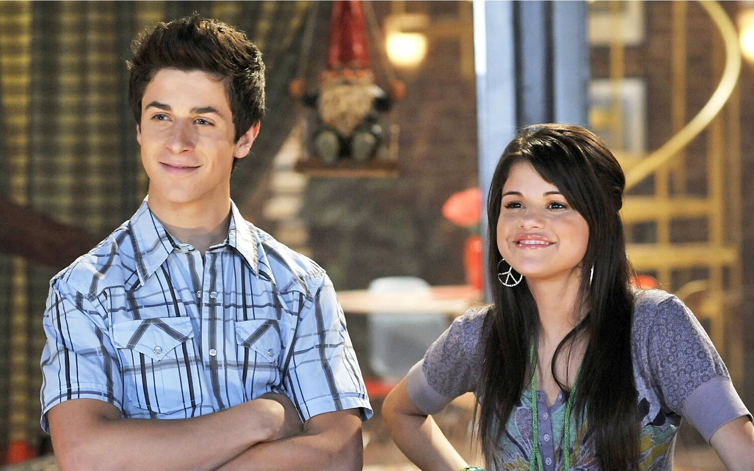 David Henrie y Selena Gomez en 'Los magos de Waverly Place'