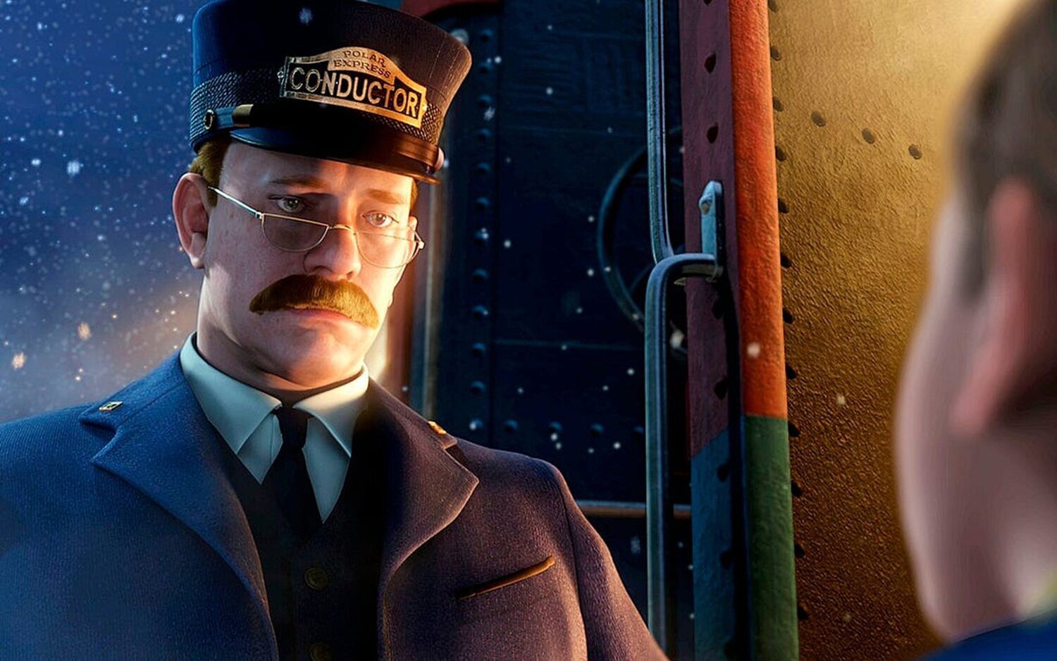 Fotograma de 'Polar Express' con un Tom Hans animado