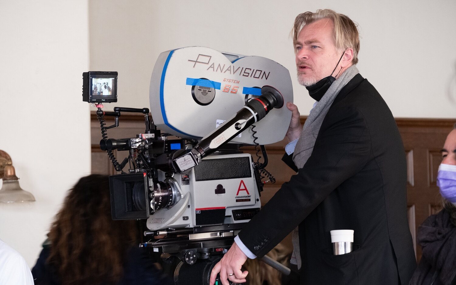 Christopher Nolan en el rodaje de 'Oppenheimer'