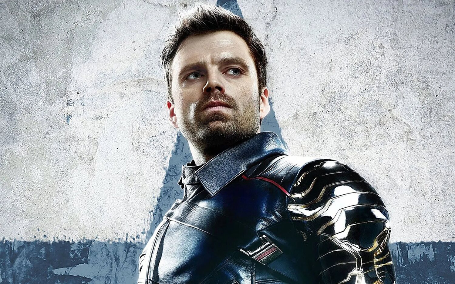 Sebastian Stan en un cartel promocional de 'Falcon y el Soldado de invierno'