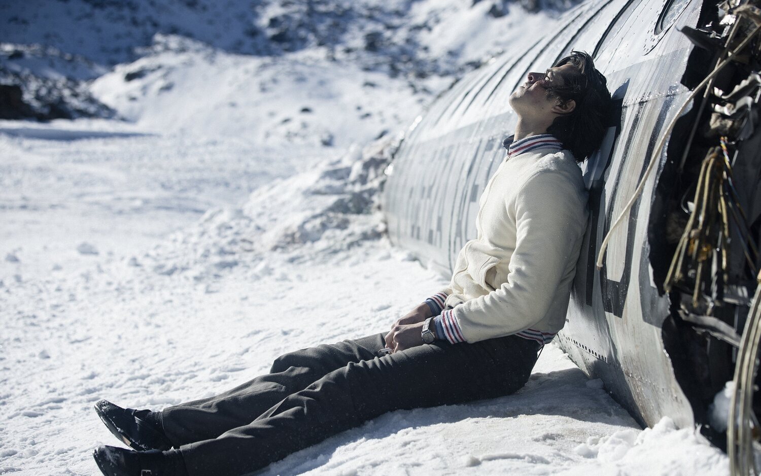 Fotograma de 'La sociedad de la nieve'