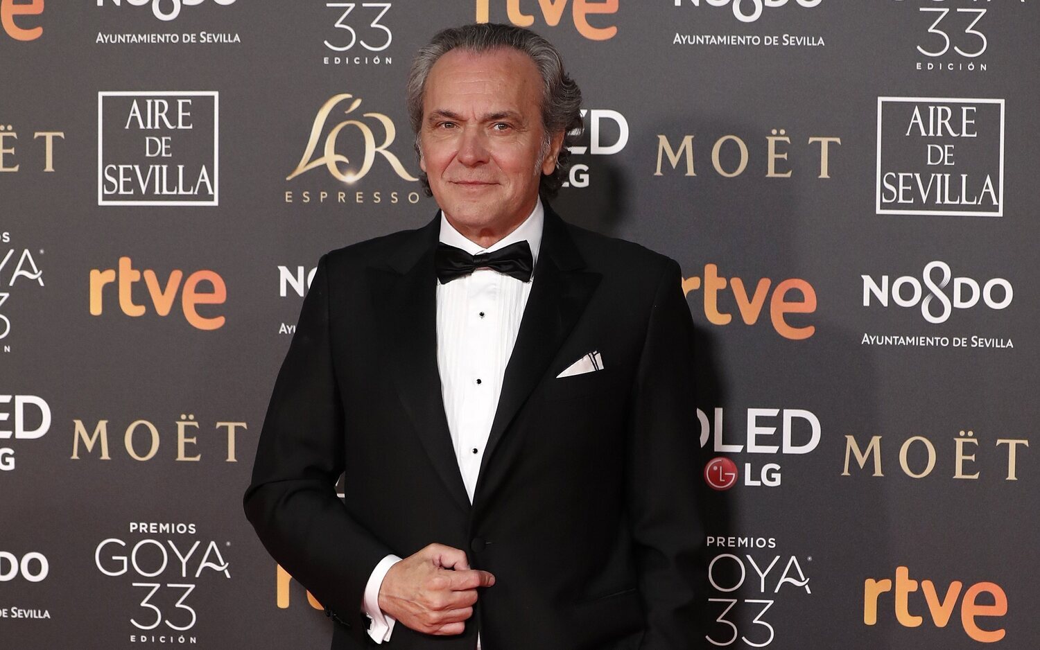 Jose Coronado en la alfombra roja de los premios Goya 2019