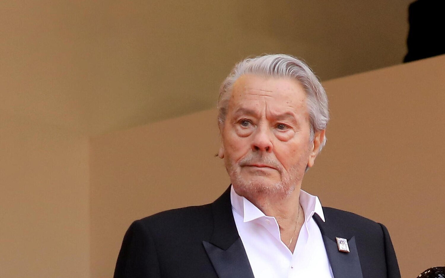 Alain Delon en el Festival de cine de Cannes en 2019