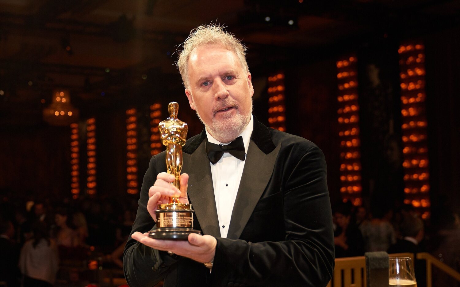 Mark Gustafson en la 95ª edición de los Oscar