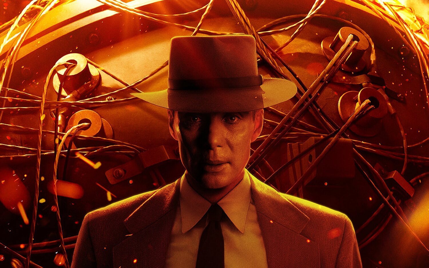 Cillian Murphy en el póster de 'Oppenheimer'