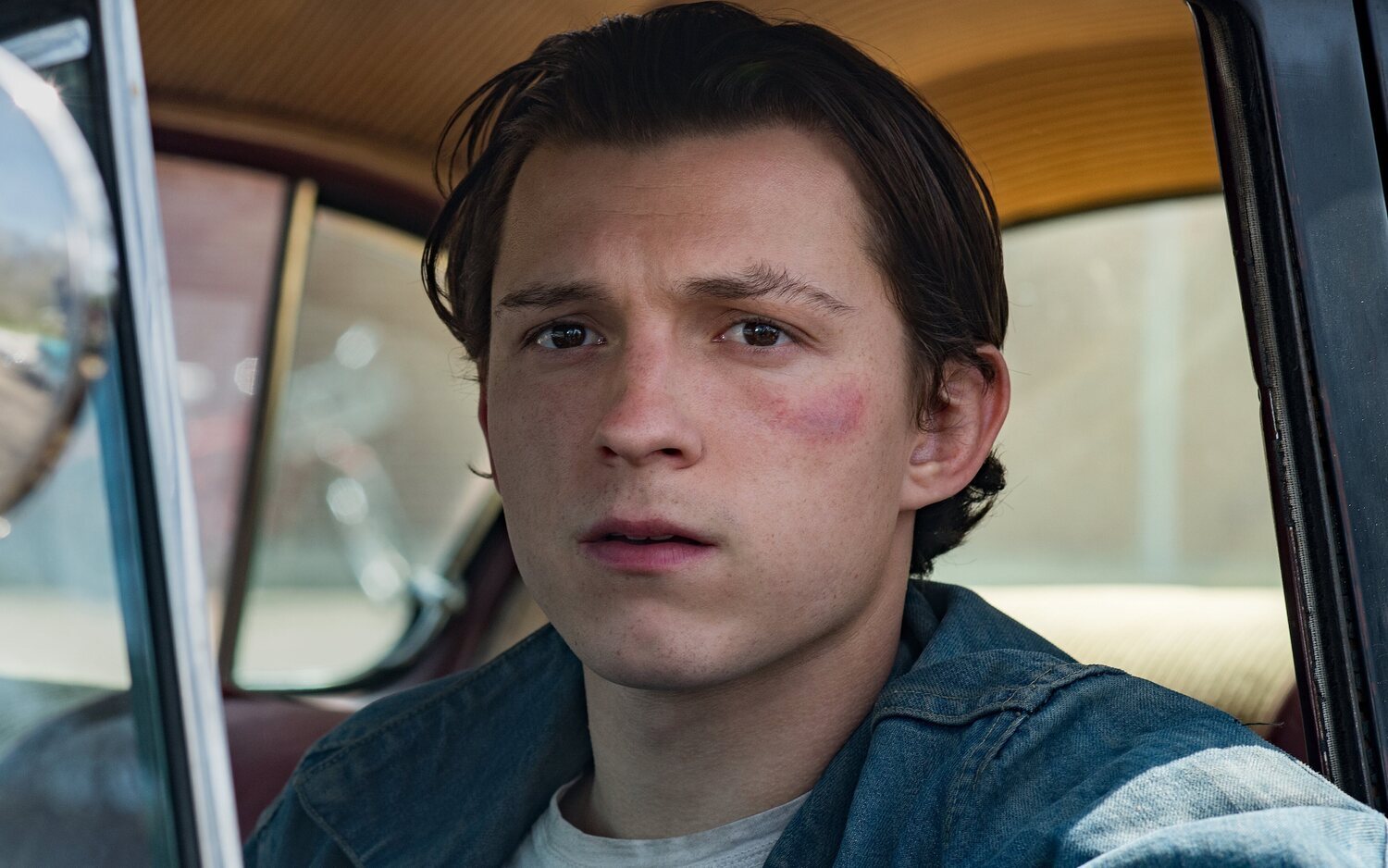 Tom Holland en 'El diabo a todas horas'