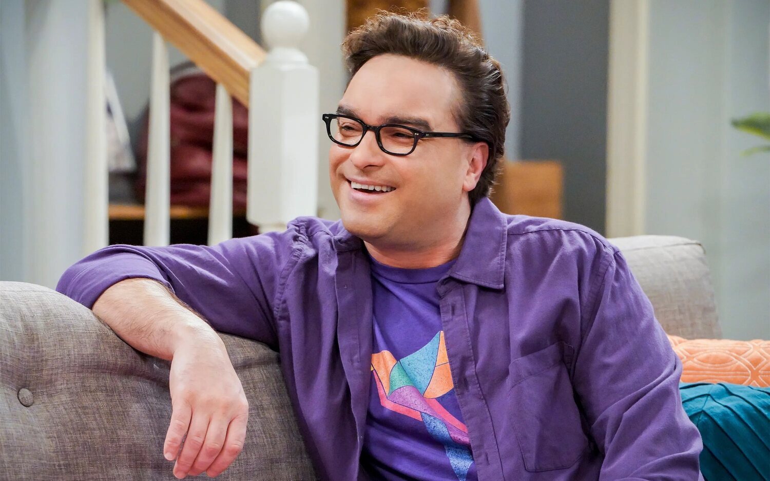 Johnny Galecki como Leonard Hofstadter en 'The Big Bang Theory'