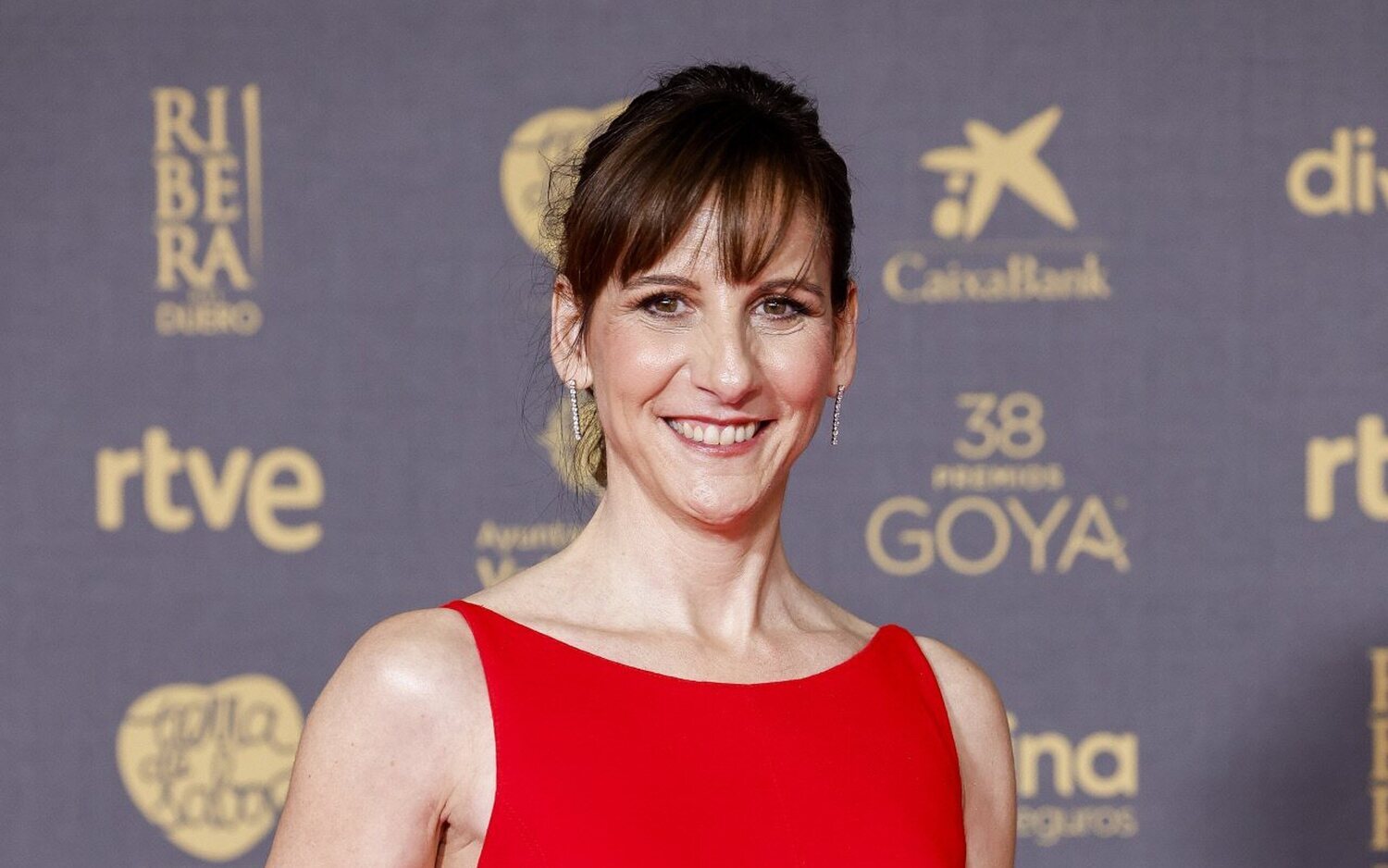 Malena Alterio en la alfombra roja de los Goya 2024