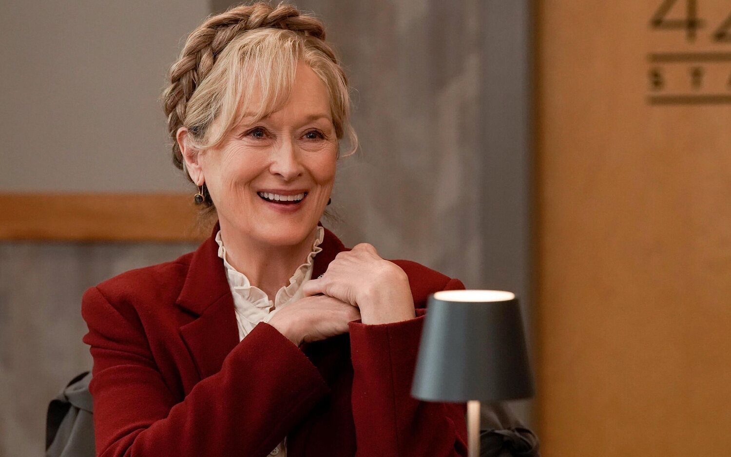 Meryl Streep como Loretta Durkin en 'Solo asesinatos en el edificio'