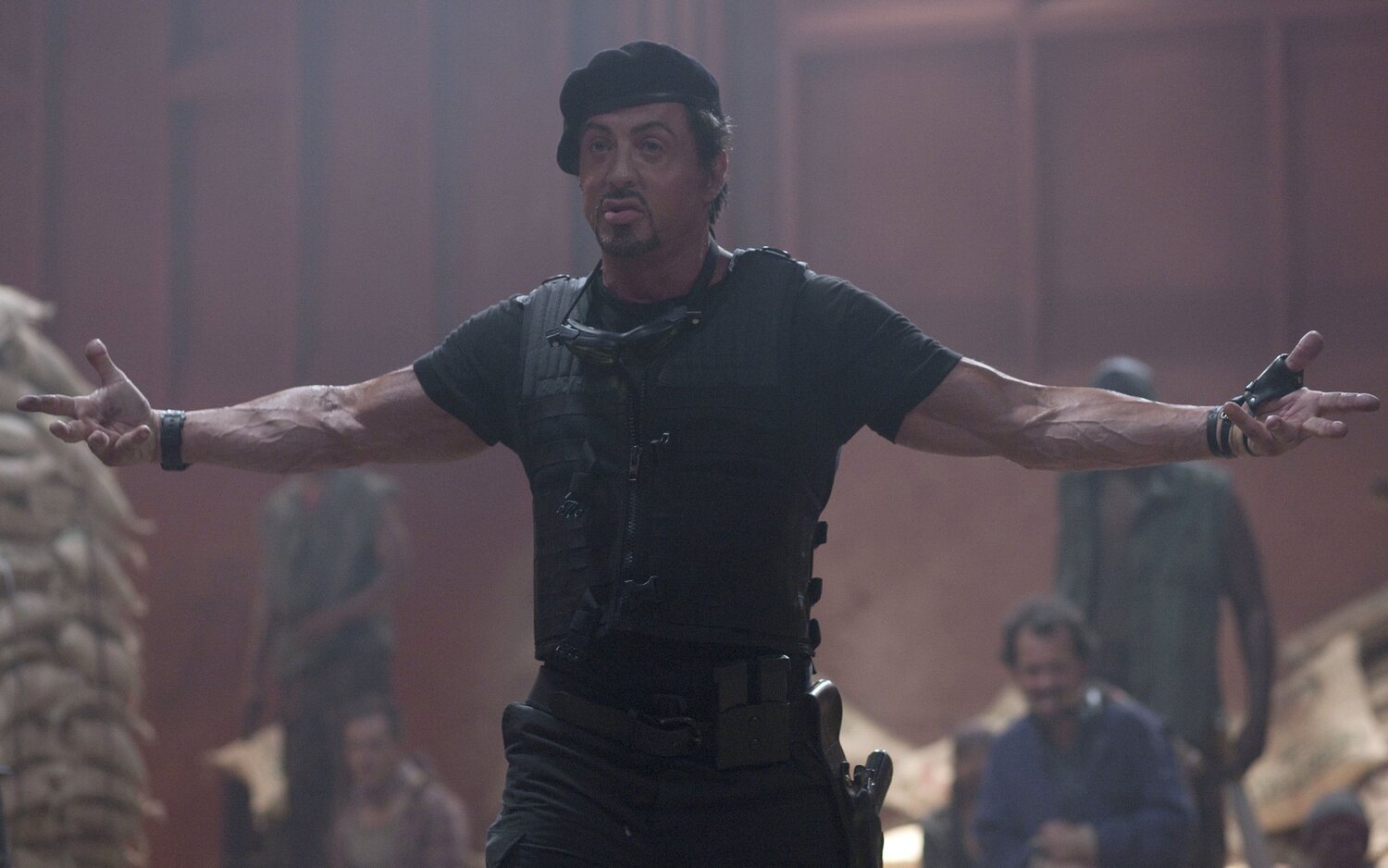 Sylvester Stallone en 'Los Mercenarios'