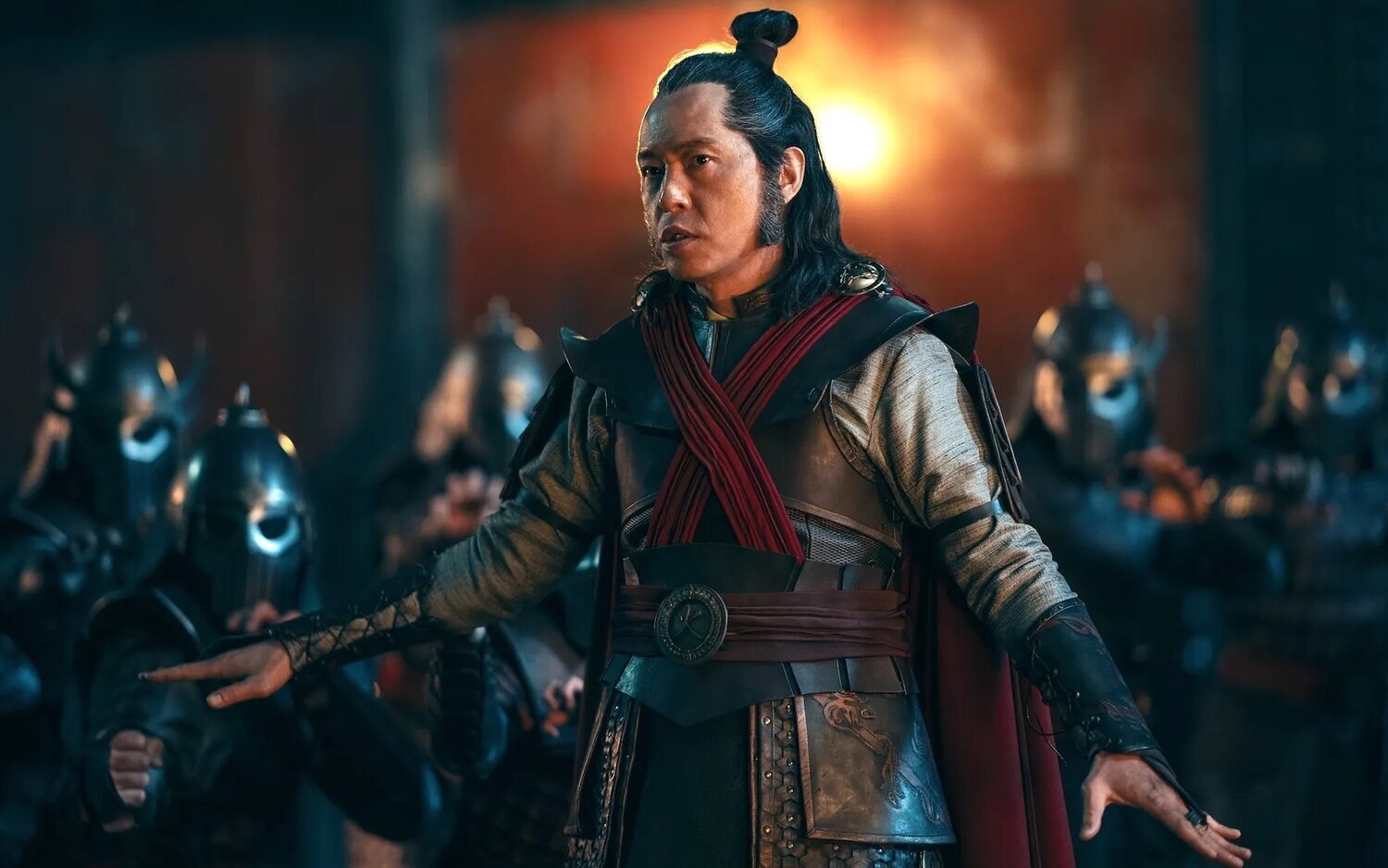 Ken Leung como Comandante Zhao en 'Avatar: La leyenda de Aang'