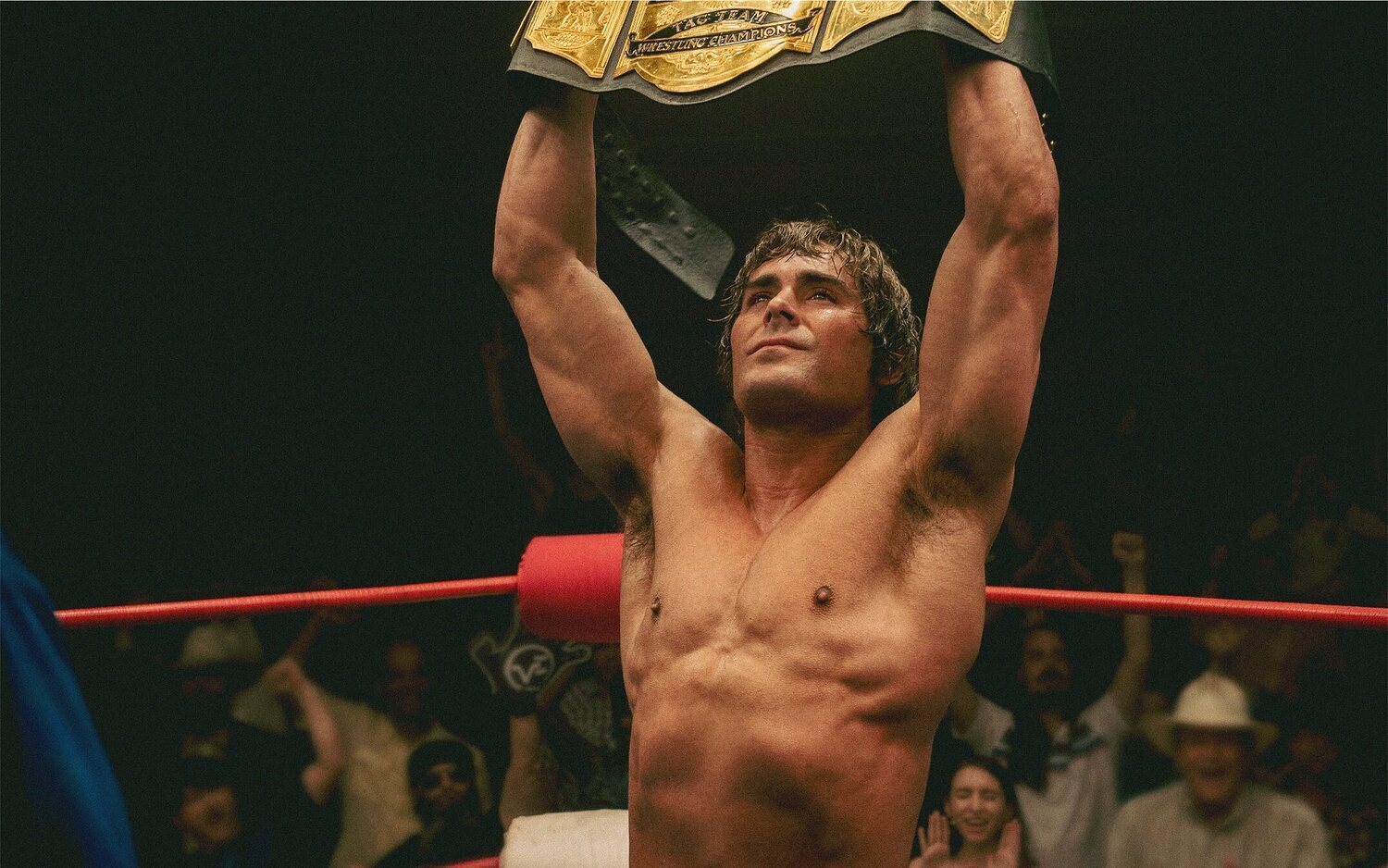 Zac Efron es Kevin Von Erich en 'El clan de hierro'