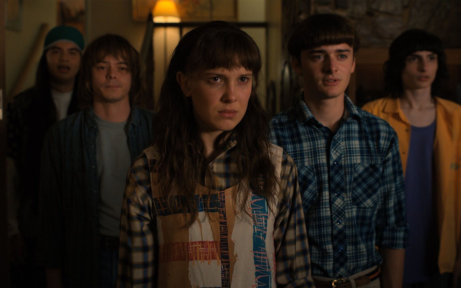 Los personajes principales de 'Stranger Things' en la temporada 4