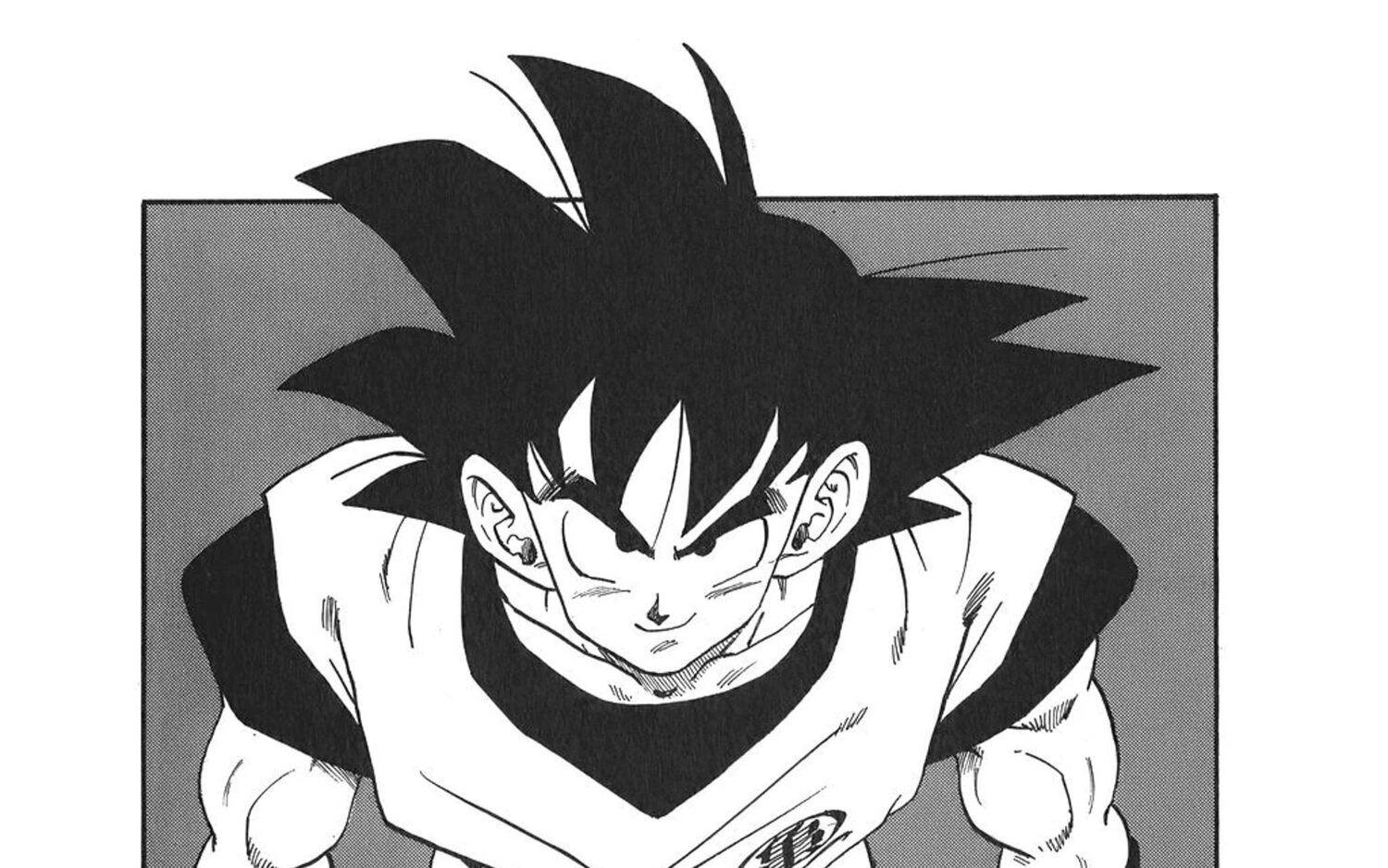 Goku en el manga de 'Bola de dragón'