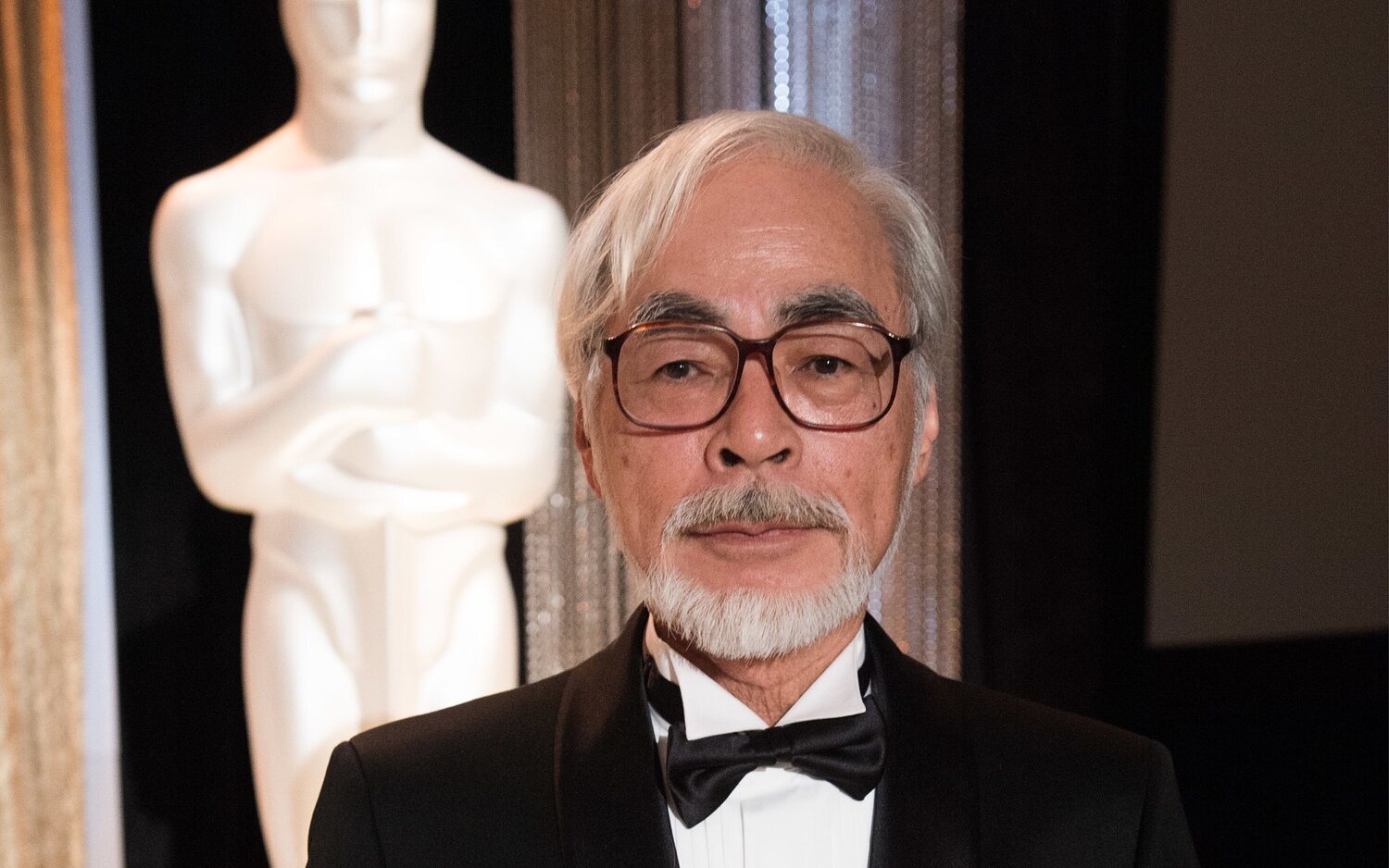 Hayao Miyazaki en los premios Governors 2014