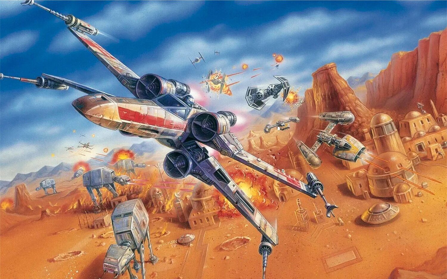 Videojuego 'Star Wars: Rogue Squadron'