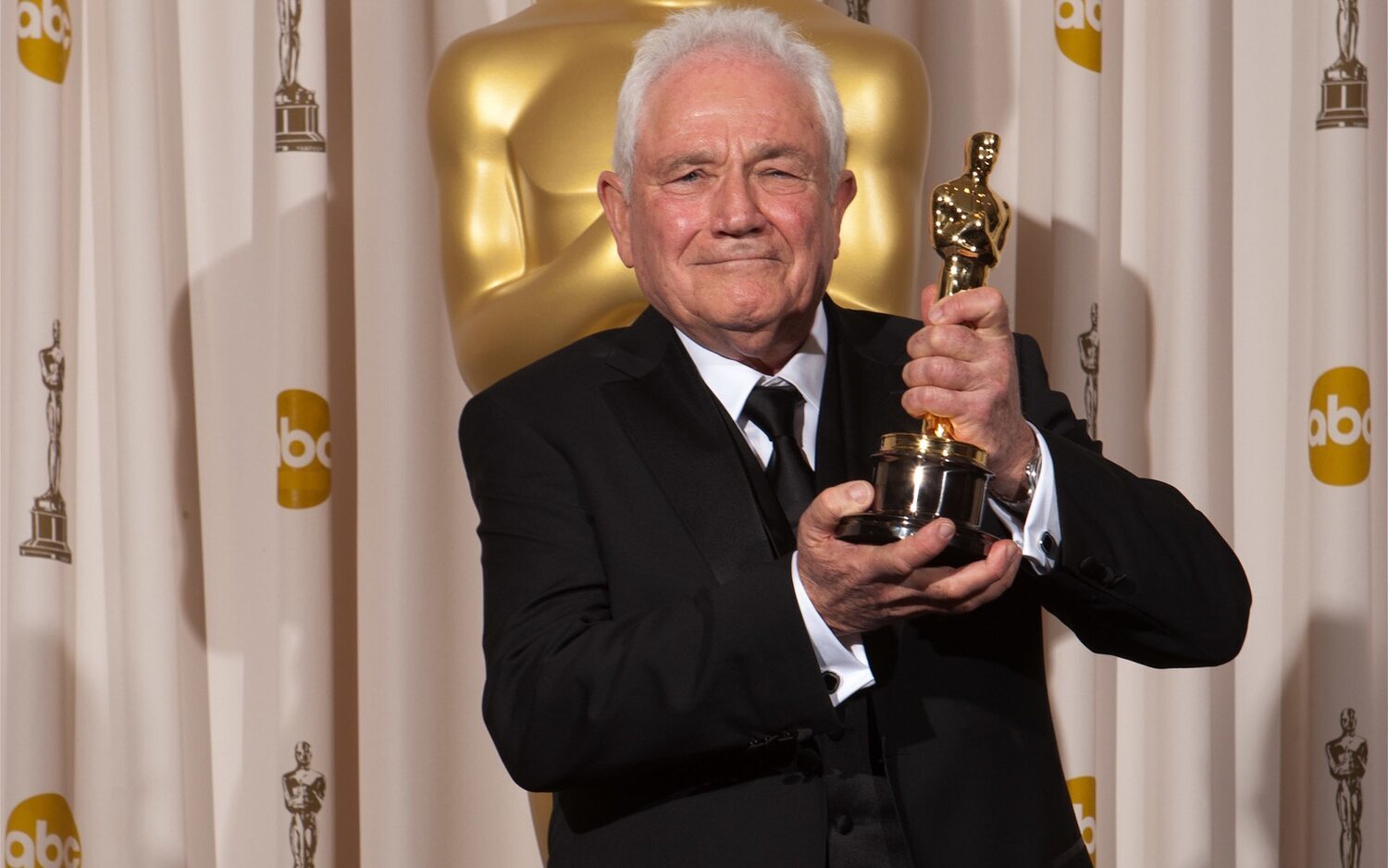 David Seidler en los premios Oscar 2011