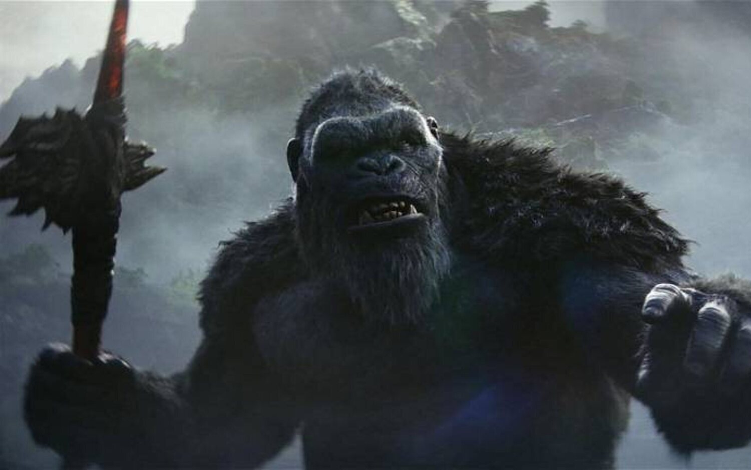 Kong en 'Godzilla y Kong: El nuevo imperio'