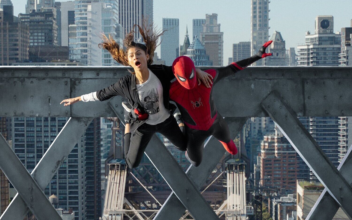 Tom Holland y Zendaya en 'Spider-Man: No Way Home'