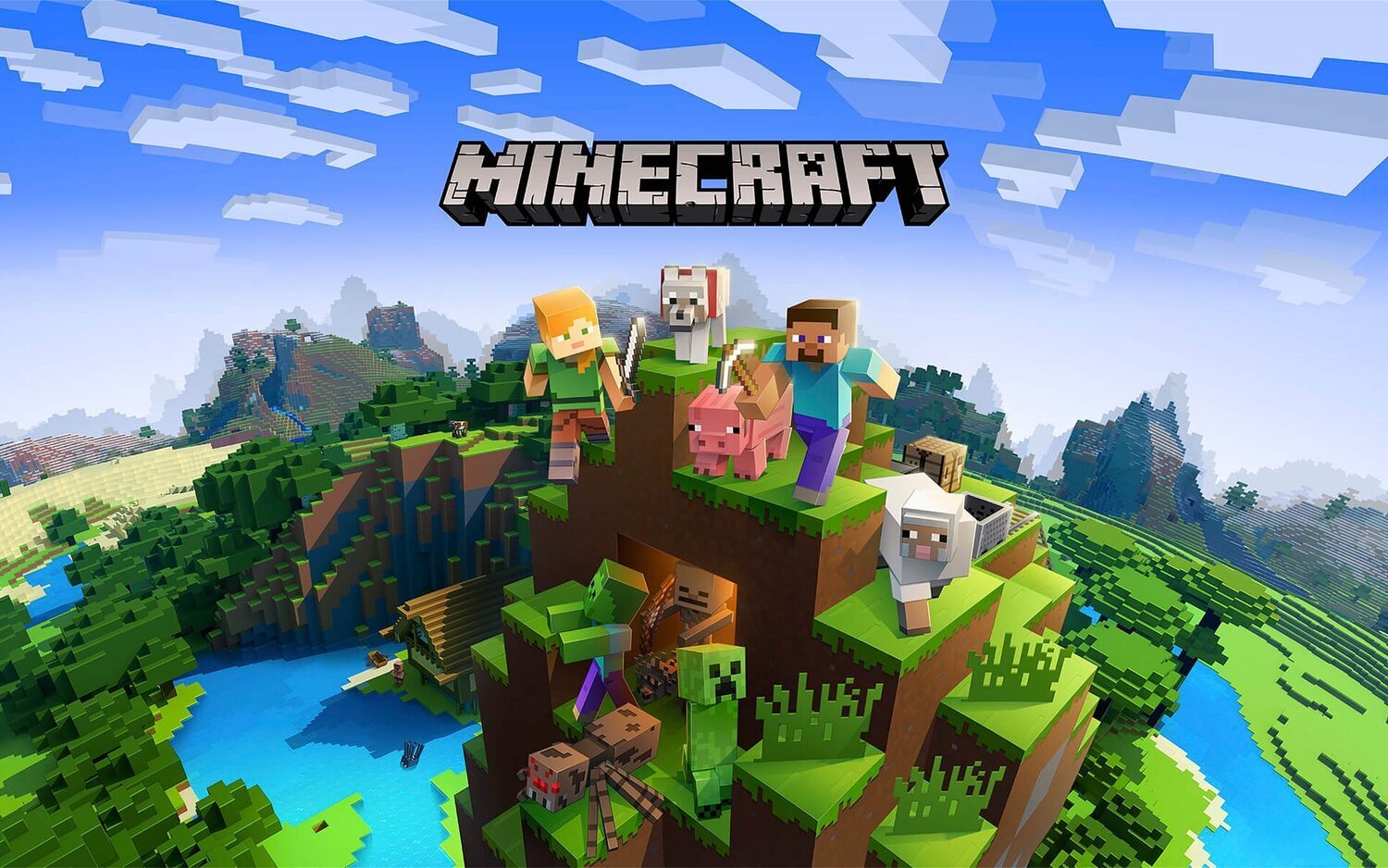 Imagen del videojuego 'Minecraft'