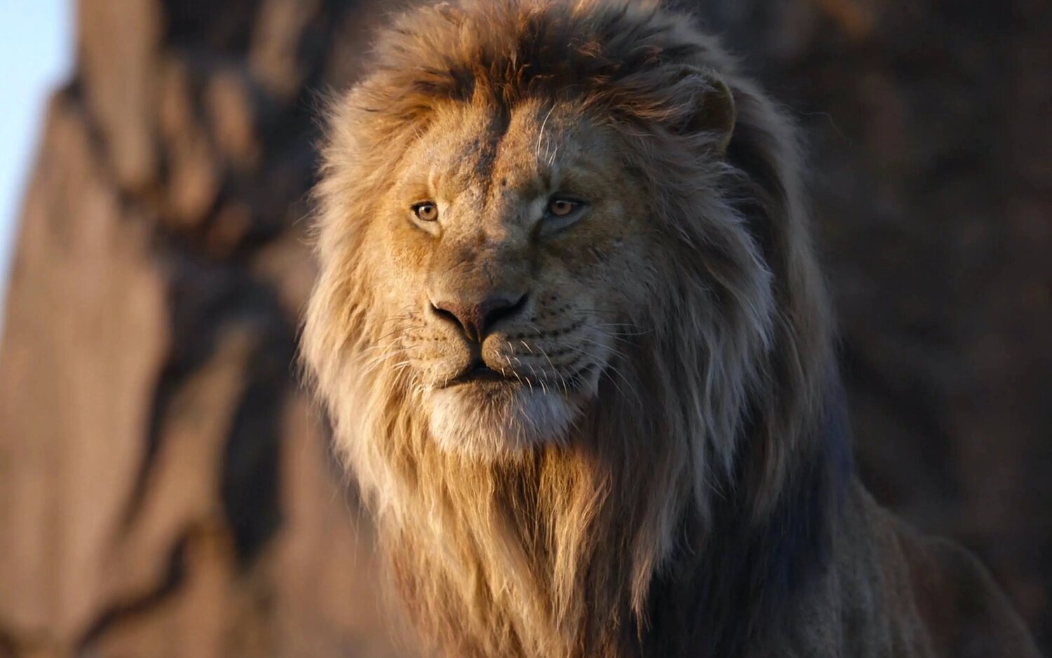 Mufasa en 'El Rey León' (2019)