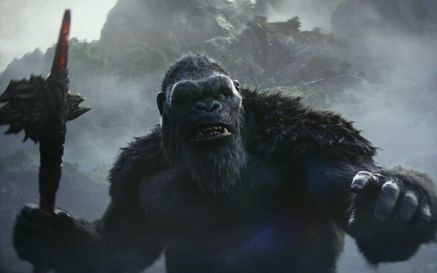 Kong en 'Godzilla y Kong: El nuevo imperio'