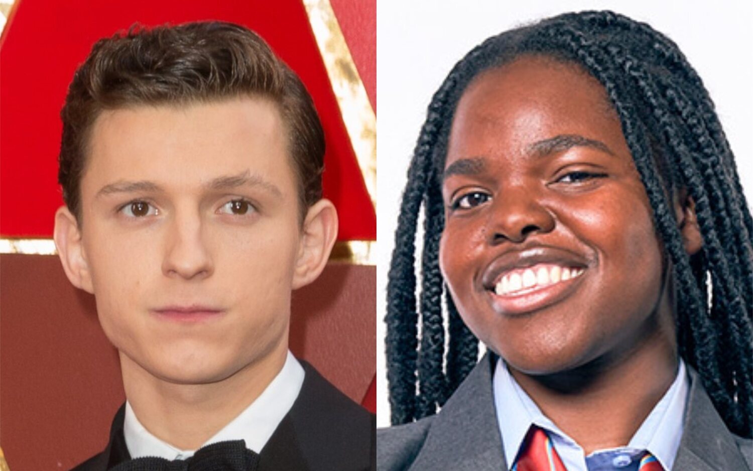 Tom Holland en la alfombra roja de los Oscar 2018 y Francesca Amewaduh-Rivers en 'Bad Education'