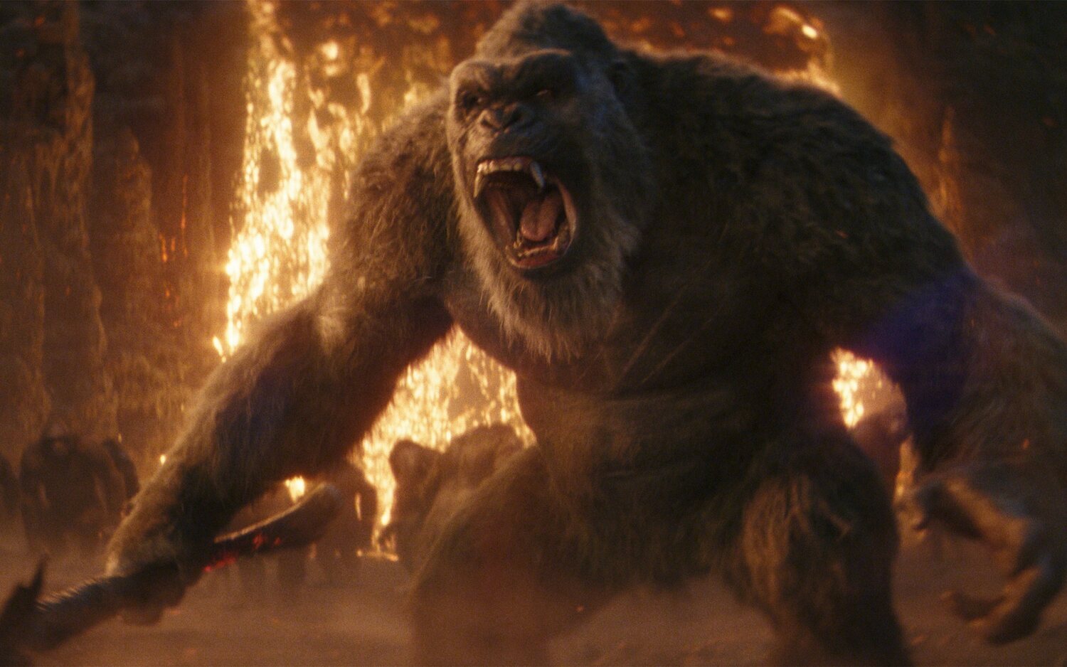 Kong en 'Godzilla y Kong: El nuevo imperio'